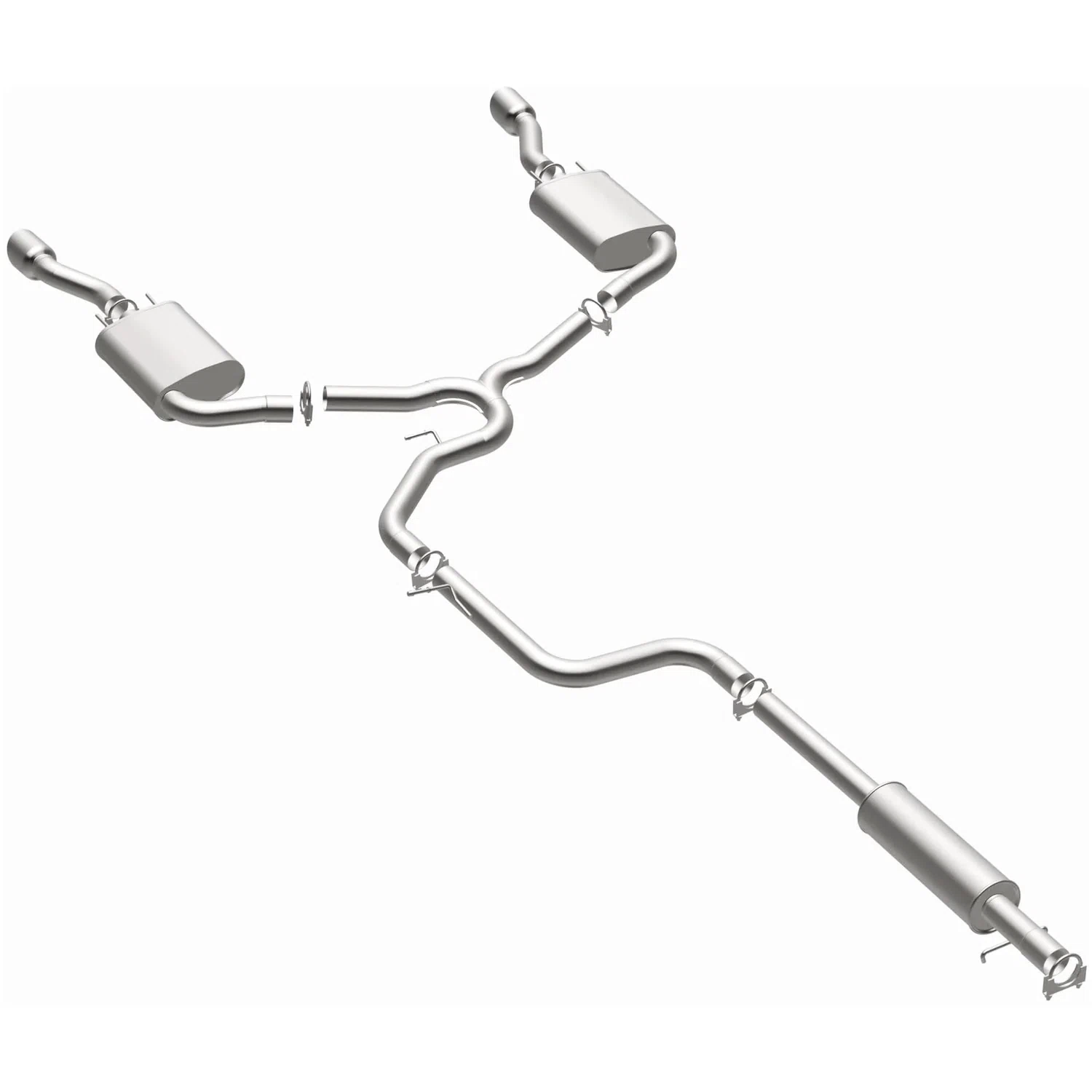 2014-2016 Chevy Impala Limited Direct-Fit Replacement Exhaust System 106-0326